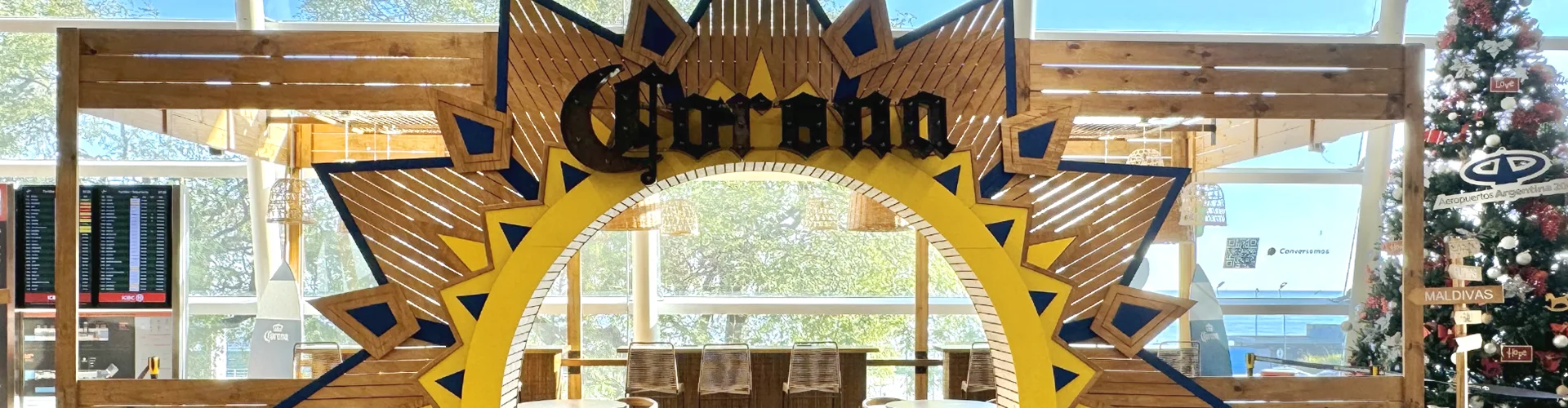 trabajo de travel retail para cerveza corona